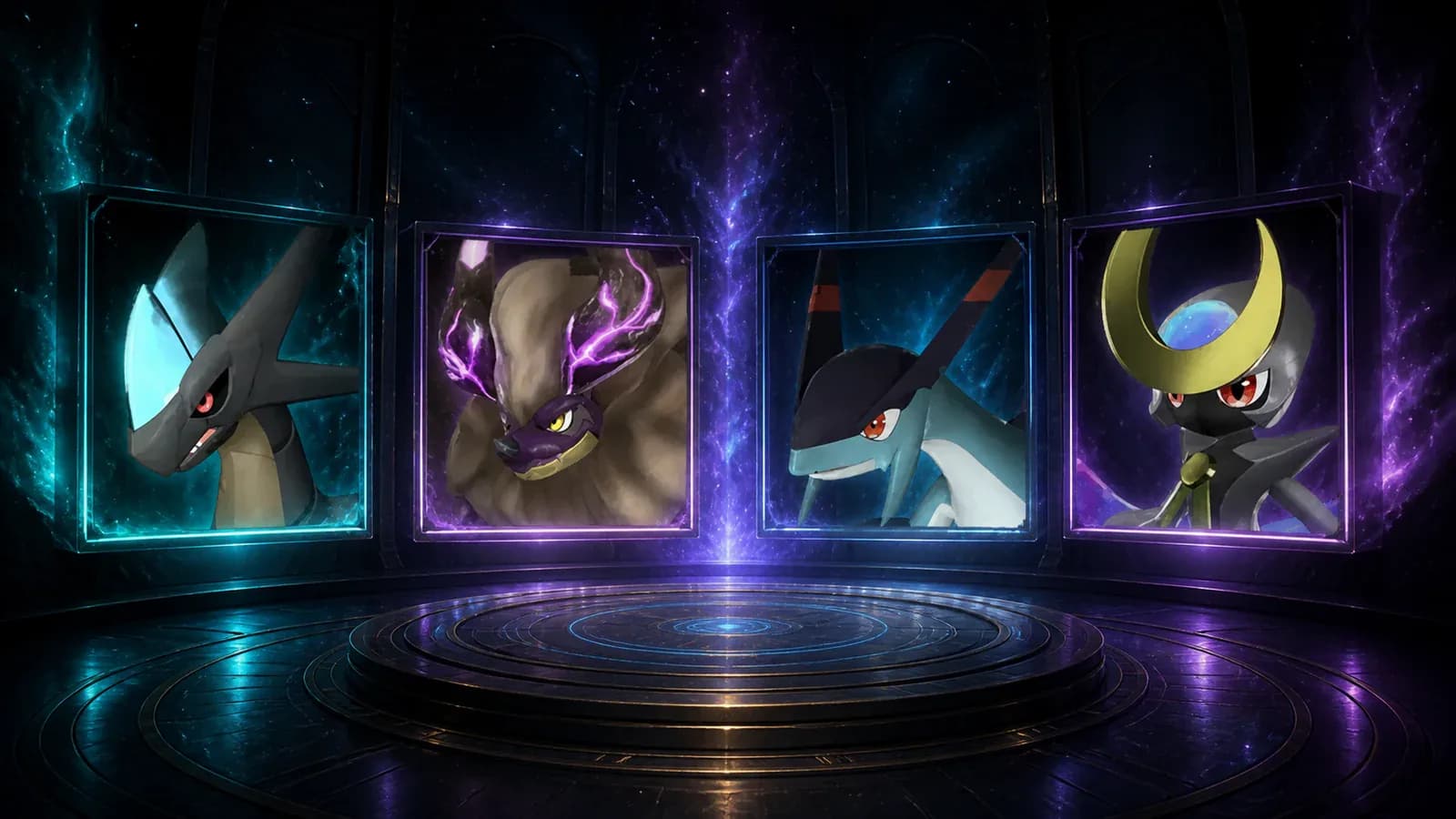 Authentic Xenolord, Blazamut Ryu, Jetragon, and Selyne portrait icons